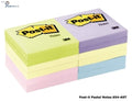 Post-It Notes 654-12 76X76 Asst Pastel Pk12