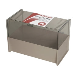 System Card Box Esselte 8X5 Beige