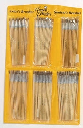 Paint Brush Aurora Wallet #1-6 (2 Doz Ea Size)