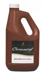 Paint Chromacryl 2 Ltr Burnt Sienna