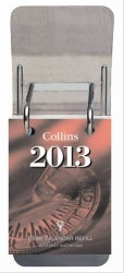 Desk Calendar Stand Collins  Top Opening Metal