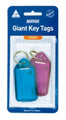 Key Tags Kevron Giant 2 Pack Assorted