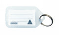 Key Tags Kevron Giant Clear Pk25