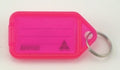 Key Tags Kevron Fluoro Pink Pk50