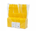 Luggage Label Kevron Plastic Yellow Pk25