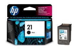 Inkjet Cart Hp 21 C9351Aa Blk