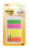 Post-It Flags 683-Hfmulti 1X25Mm 3X12Mm Trans 4 Cols