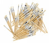 Paint Brush Hog Hair Flat School Pack (60) [#4 5 6 8 9 10 12] Series Ec579