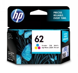 Inkjet Cart Hp C2P06Aa 62 Tri-Colour