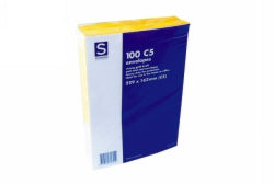 Envelope Sovereign C5 Kraft Peel/Seal Pk100