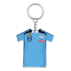 Keyring State Of Origin 38X50Mm Nsw Team Jersey Blue