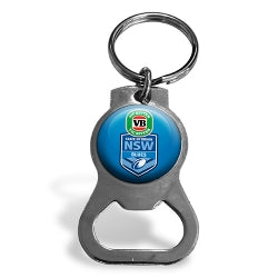 Keyring State Of Origin Bottle Opener Nsw Design Blue