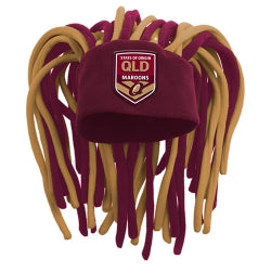 State Of Origin Qld Dreadlock Fun Hat