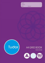 Grid Book Tudor A4 5Mm 192 Pg