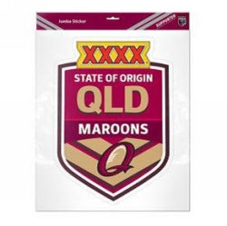 Sticker State Of Origin Jumbo Qld Maroons