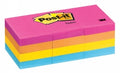 Post-It Notes 653An 34.9X47.6 Asst Neon Pk 12