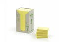 Post-It Notes 653-Rty 36Mmx48Mm 100% Recy Yellow Bx24