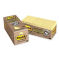 Post-It Notes 654R-24Cp-Cy 76X76 100% Recy Yellow Bx24