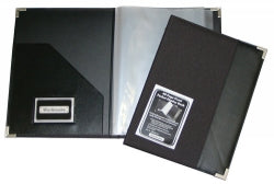 Display Book Colby A4 Wm243A F/Safe Black Fixed 10P