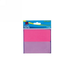 Label Pads  Avery 50.8X101.6Mm Removable Neon Hot Pack 80