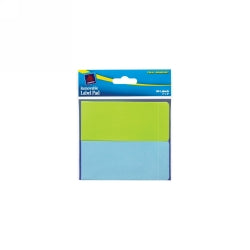 Label Pads  Avery 50.8X101.6Mm Removable Neon Cool Pack 80