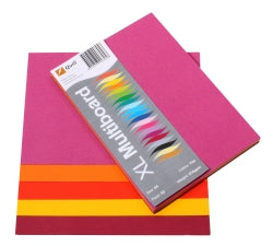 Cardboard Quill A5 Xl Multiboard 210Gsm Hot Asst Pk50