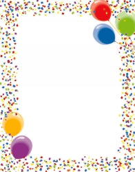 Poster Board Royal Brites 510X640Mm Lets Party Design 250Gsm
