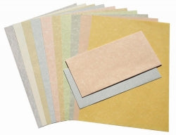 Envelope Quill Dl Parchment Gunmetal Pk25