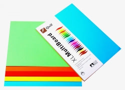 Cardboard Quill A4 Xl Brights 210Gsm Pk50