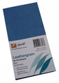 Envelope Quill Dl Leathergrain Blue Pk25