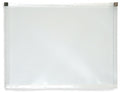 Document Wallet Sovereign A4 Pp W/Zip Gusset Clear Pk10