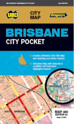 Map Ubd/Gre Pocket Brisbane City 460 22Nd Edition