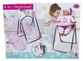 Toy Highchair 4 In 1 Pink