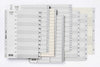 Dividers Bantex A4 Pp Grey 1-5