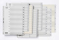 Dividers Bantex A4 Pp Grey 1-5