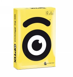 Copy Paper Optix A4 80Gsm Fsc Suni Yellow Pk500