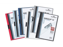 Flat File Duraclip A4 Black