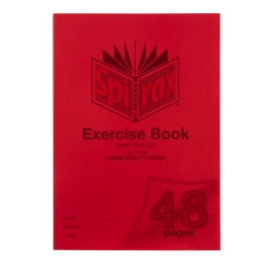 Exercise Book Spirax A4 P100 8Mm Ruled 48Pg