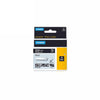 Label Tape Dymo 12Mmx5.5M Rhino Pro Permanent Vinyl Black White