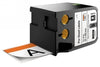 Label Tape Dymo 51X102Mm Xtl Pre Size 70 Black On White Orange