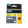 Label Tape Dymo 24Mmx3.5M Rhino Pro Permanent Nylon Yellow