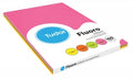 Copy Paper Tudor A4  Fluoro 80Gsm 4 Cols Pk100