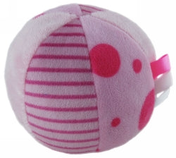 Soft Toy Elka 11Cm Georgie Giraffe Ball Pink