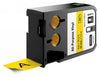 Label Tape Dymo 24Mm Xtl All Purpose Vinyl Black On Yellow