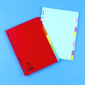 Dividers Avery A4 Manilla Bright 5 Plain Tabs 97505