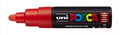 Marker Posca 4.5Mm Pc7M Bold Bullet Tip Red