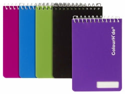 Notebook Colourhide 112X77Mm Pocket Asst 96Pg Pk5