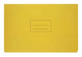 Document Wallet Bantex Fc Board 240Gsm Yellow