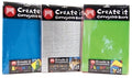 Craft Board Micador A4 Create It Corrugated Fluoro 12 Shts