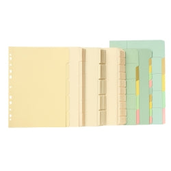 Dividers Marbig A4 Manilla 10 Tab Pk10